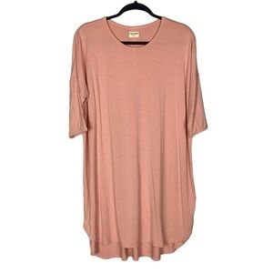 Nine Space pink short sleeve dress